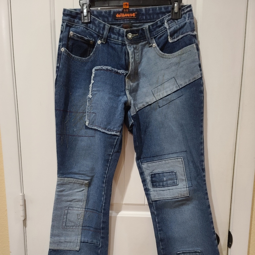 Dollhouse Patchwork Jeans - image 1